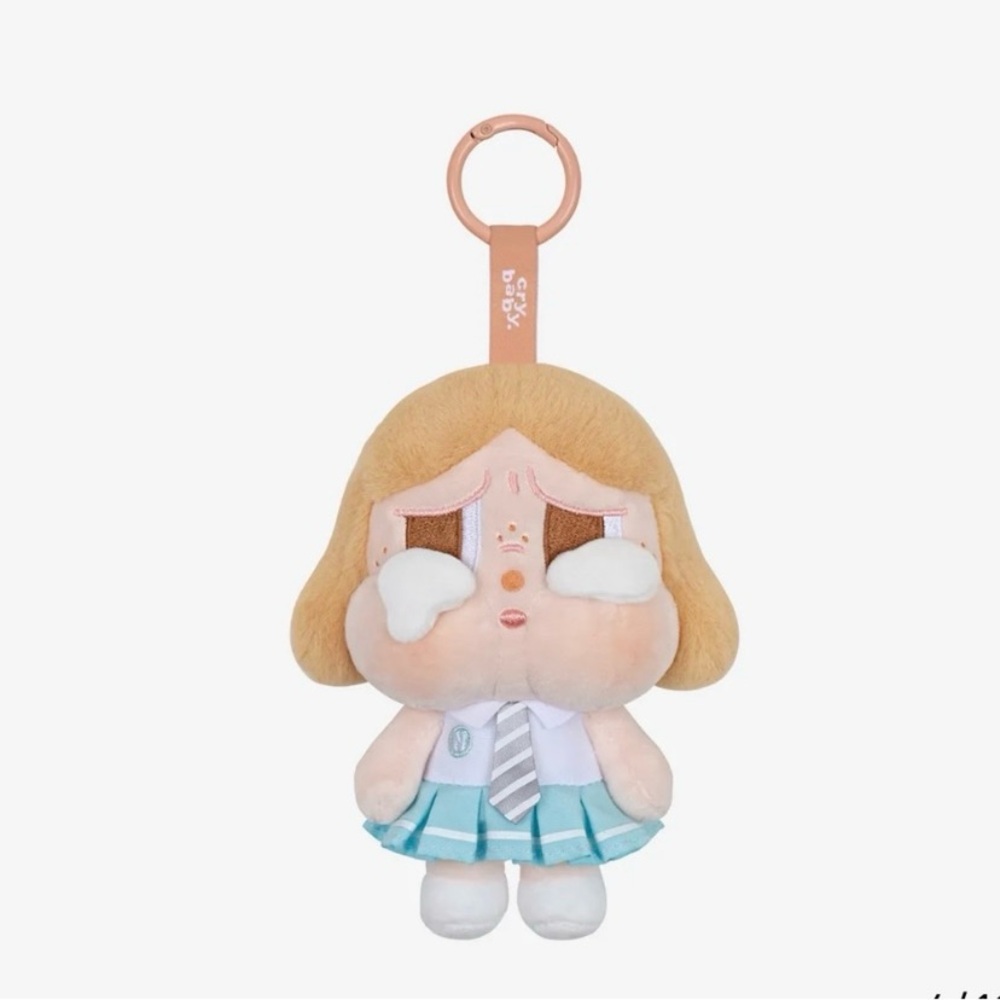 New Confirmed Crybaby Sunset Concert Series “Beige Blue” Plush Doll Pendant